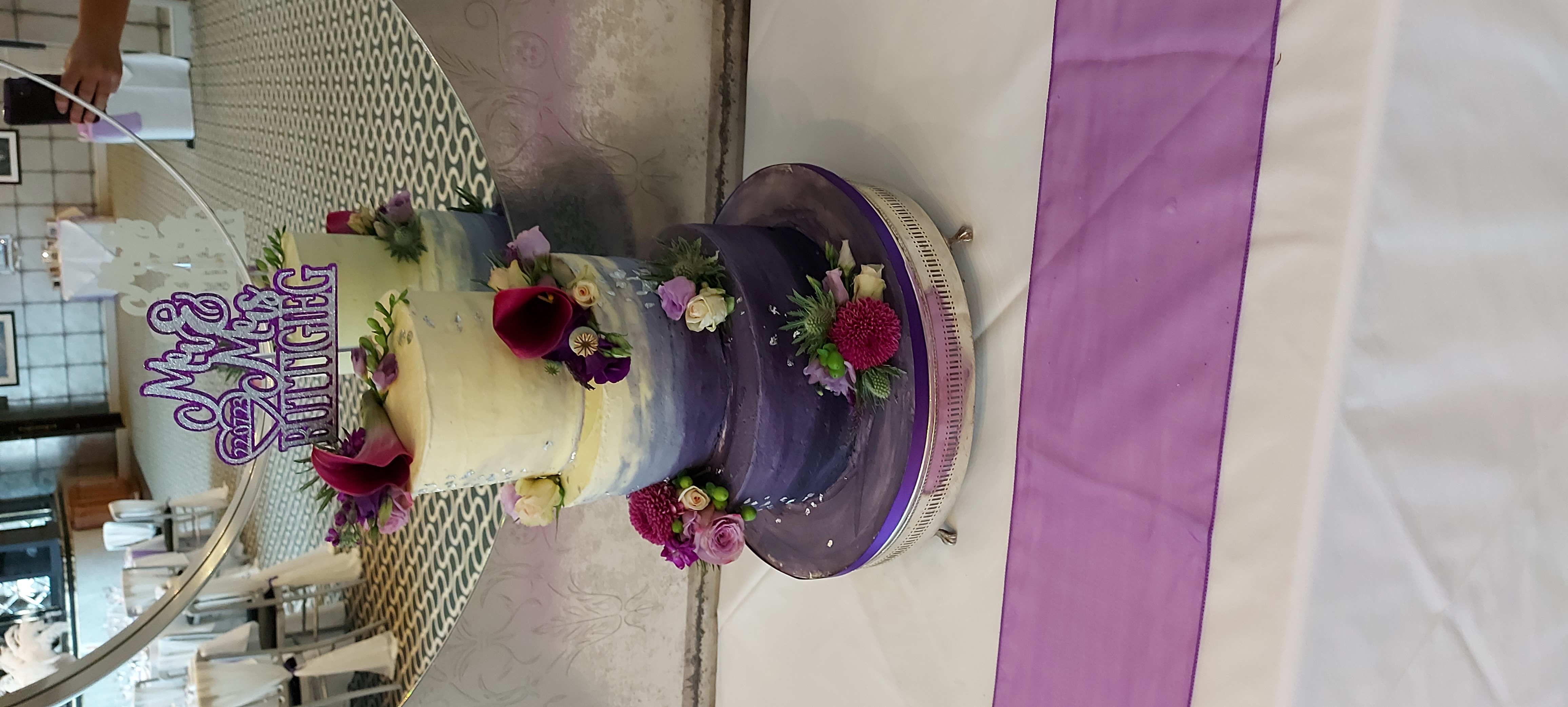 Buttercream wedding cake