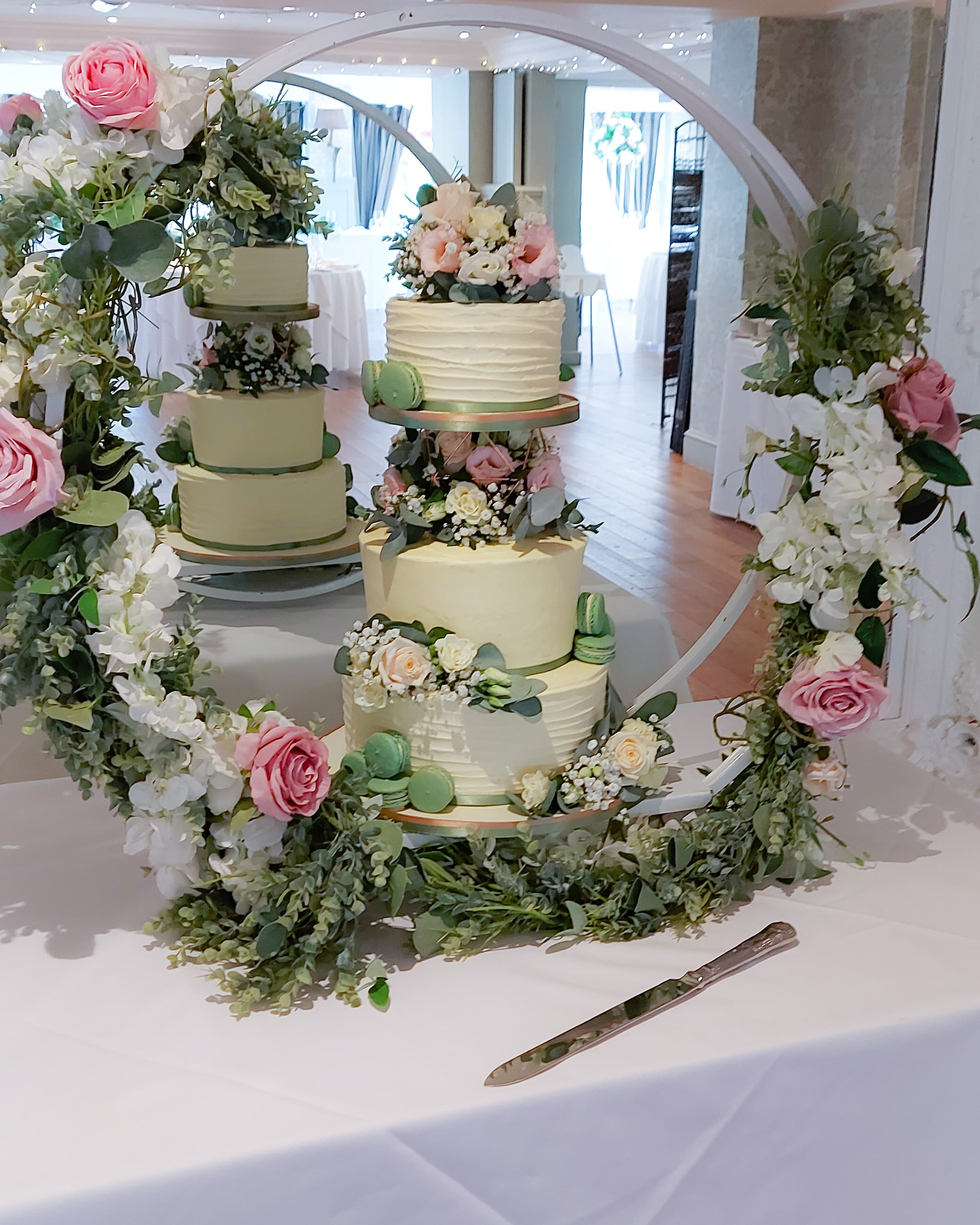 Smooth buttercream finish