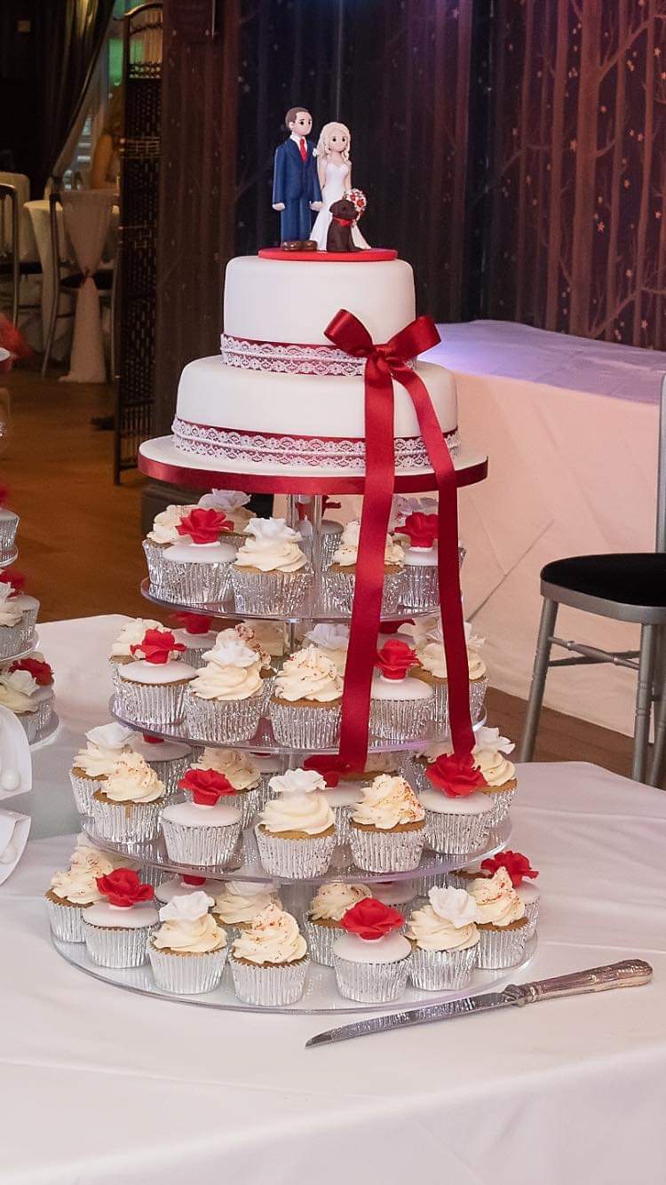 Wedding cupcakes detail