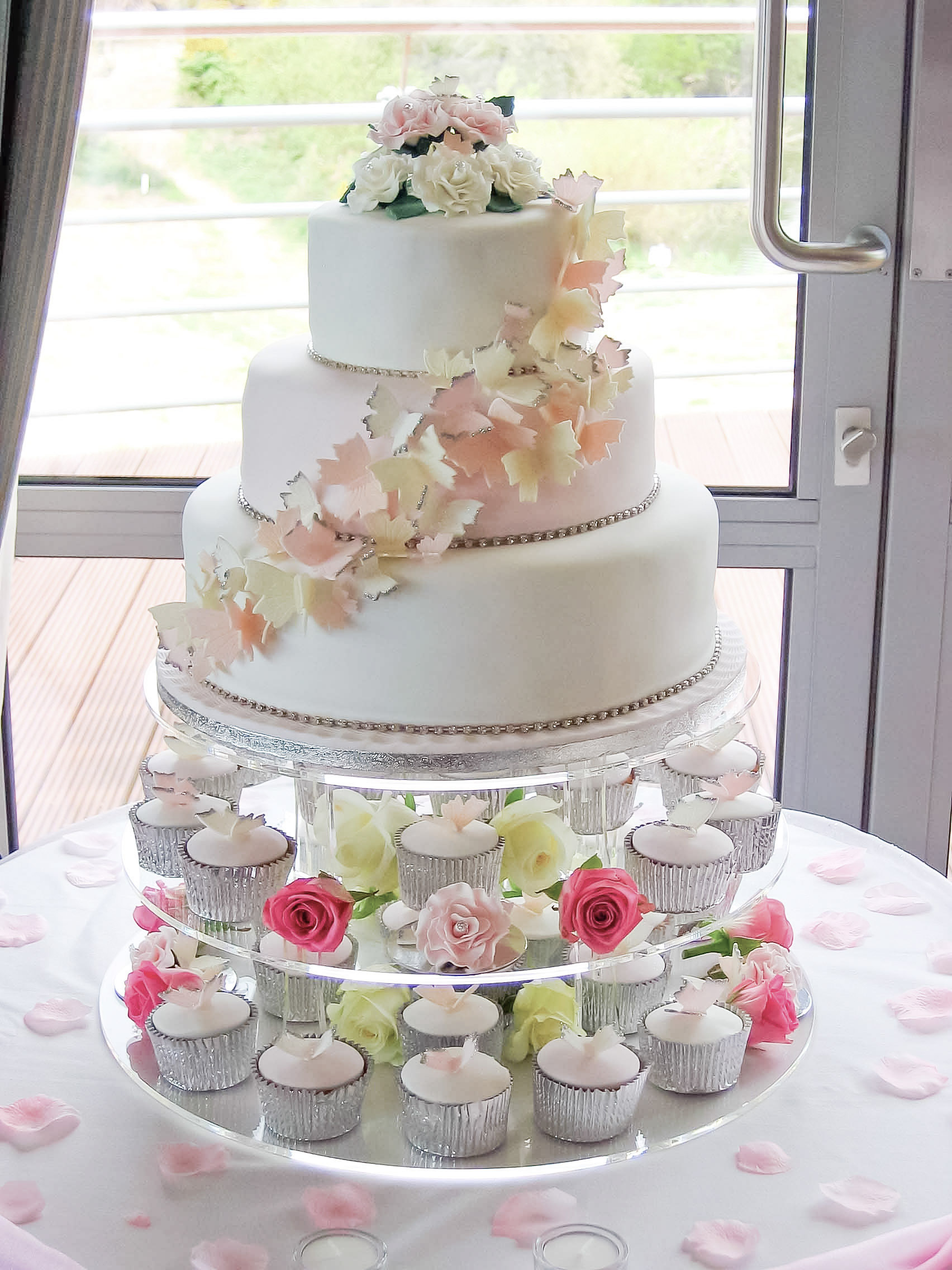 Cupcake tower display