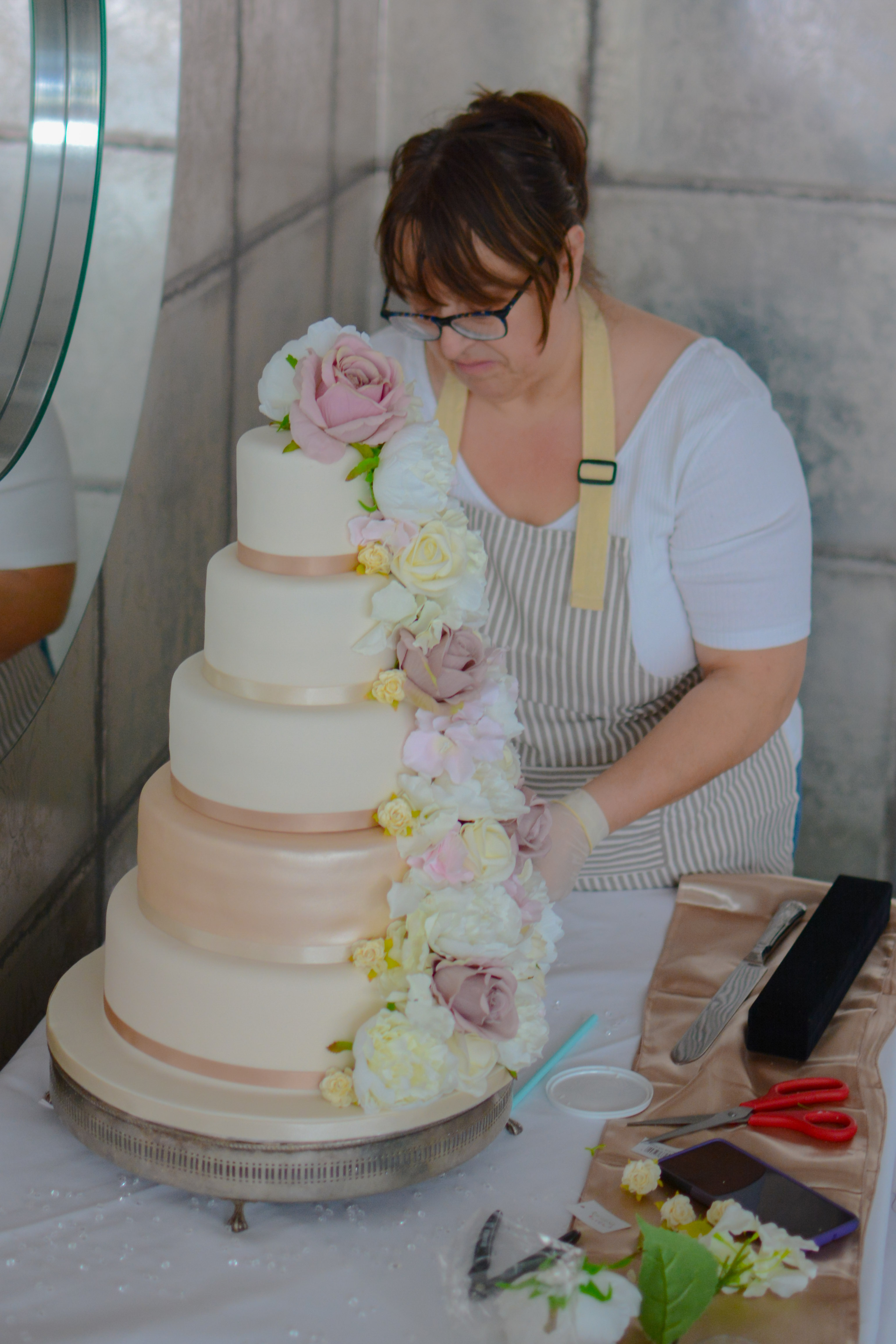 Wedding day moment