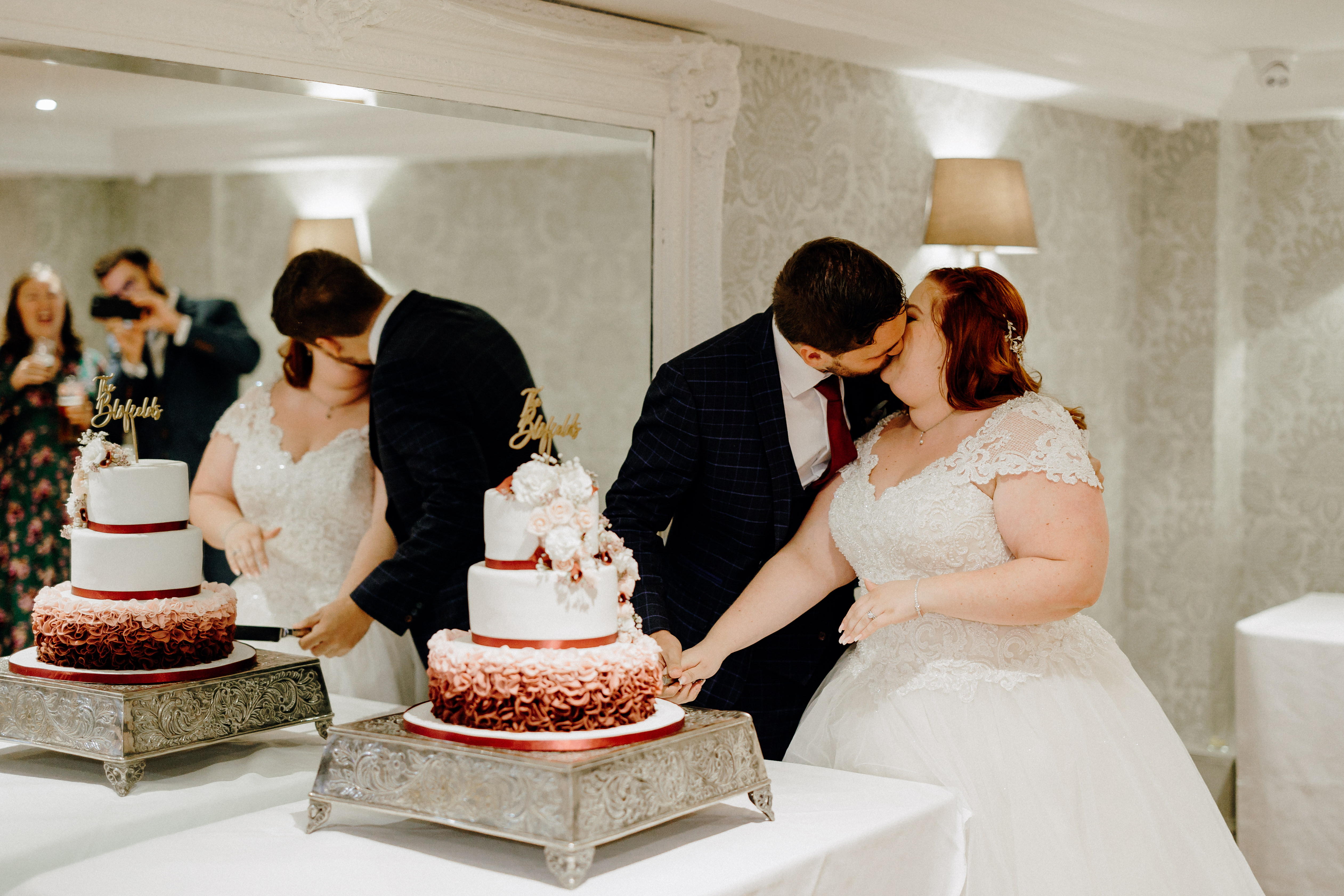 Wedding day moment