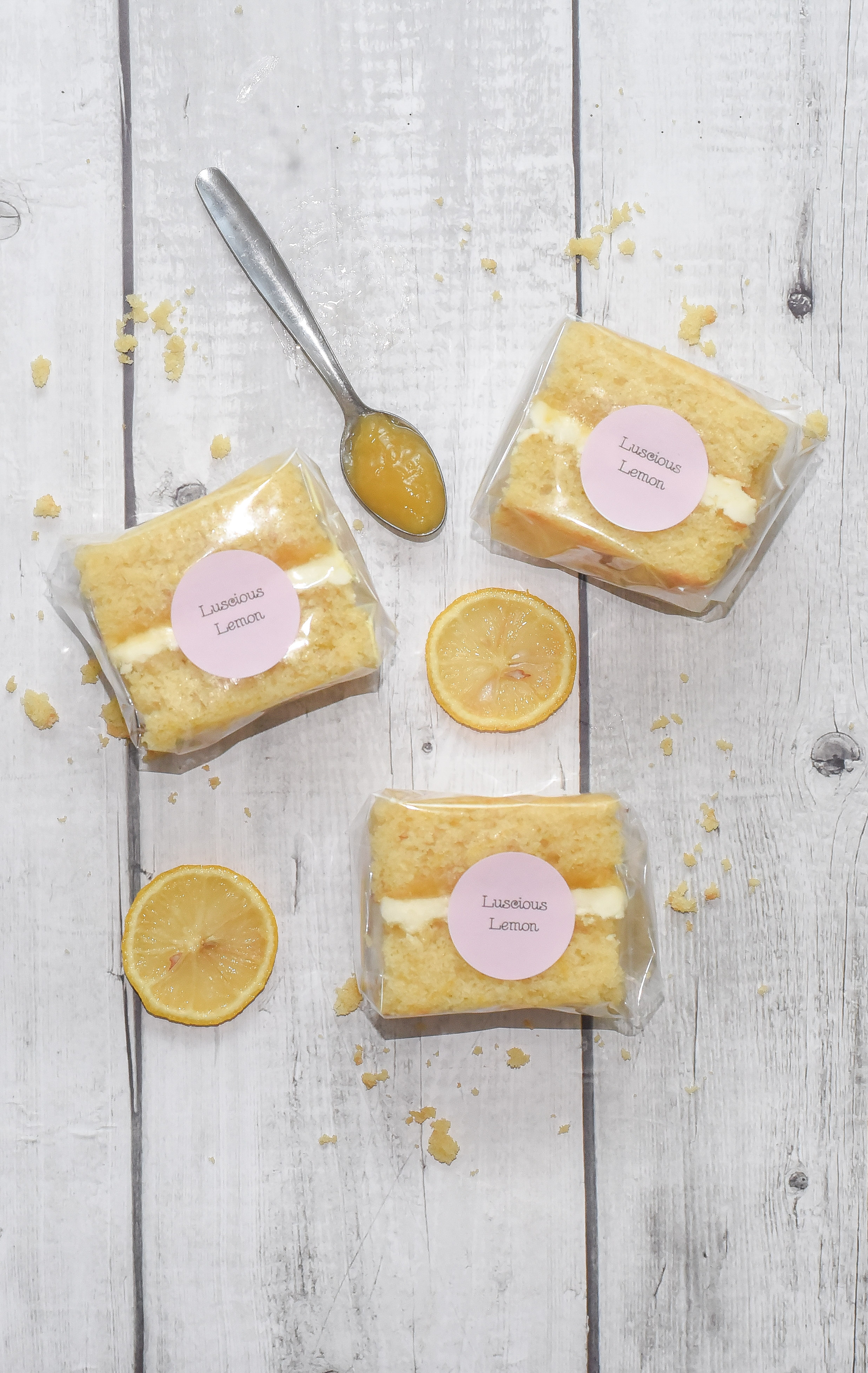 Luscious Lemon taster slice