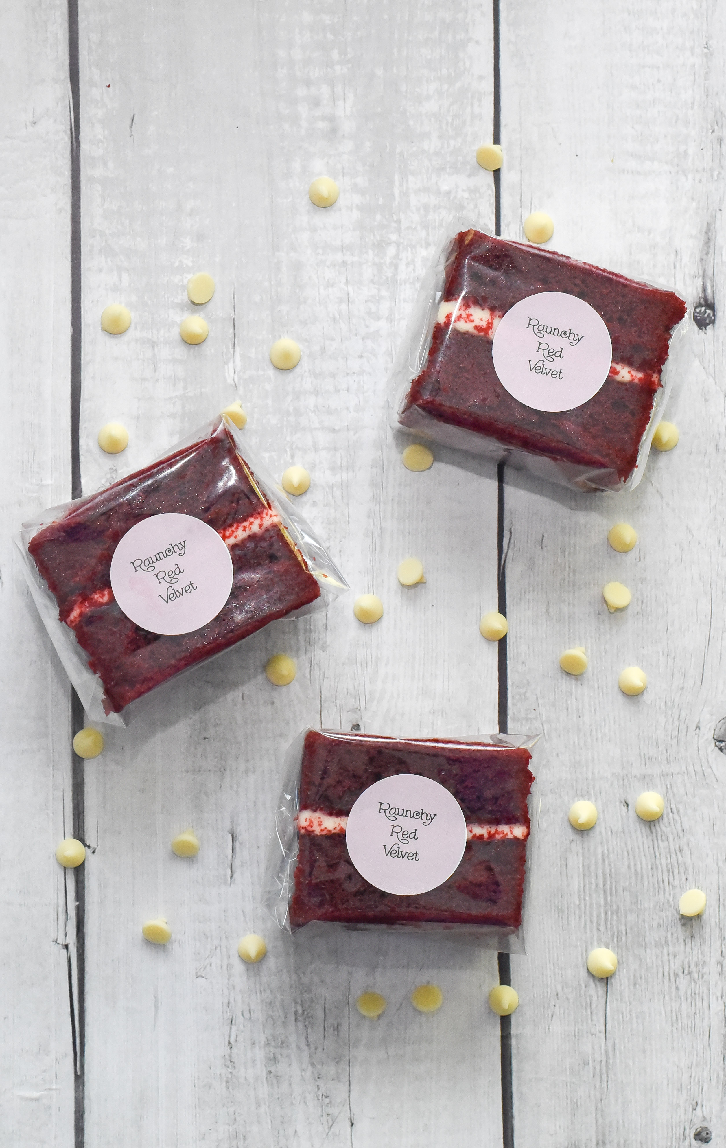 Raunchy Red Velvet taster slice